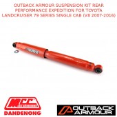 OUTBACK ARMOUR SUSPENSION KIT REAR EXPD FITS TOYOTA LC 79 SERIES SC (V8 07-16)